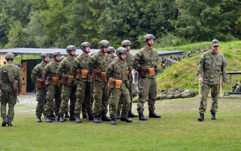 Základný vojenský výcvik - strelnica, 02. 09. 2025