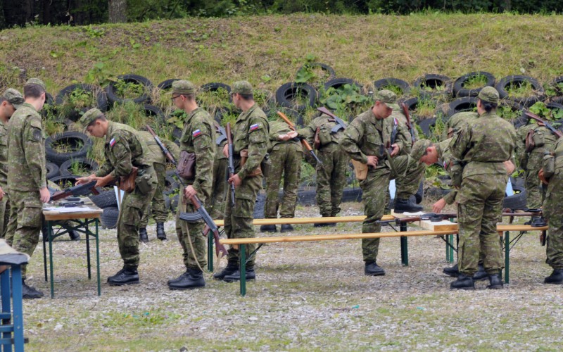 Základný vojenský výcvik - strelnica, 02. 09. 2025