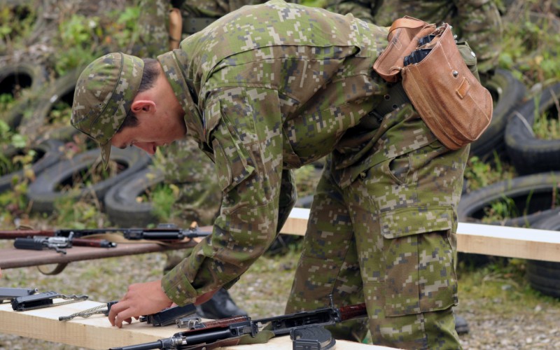 Základný vojenský výcvik - strelnica, 02. 09. 2025