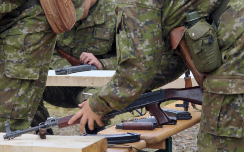 Základný vojenský výcvik - strelnica, 02. 09. 2025