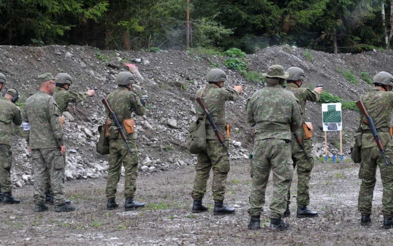 Základný vojenský výcvik - strelnica, 02. 09. 2025