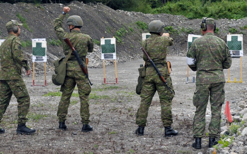 Základný vojenský výcvik - strelnica, 02. 09. 2025