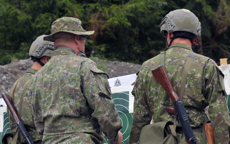 Základný vojenský výcvik - strelnica, 02. 09. 2025