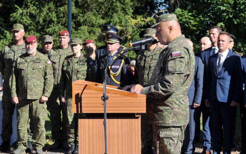 Military Oath of 1st year cadets - Háj, September 19th 2025