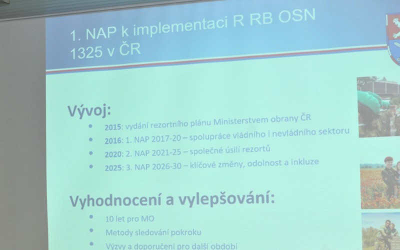 Konferencia k 25. výročiu Rezolúcie BR OSN č. 1325 o ženách, mieri a bezpečnosti, 15. - 16. 10. 2025
