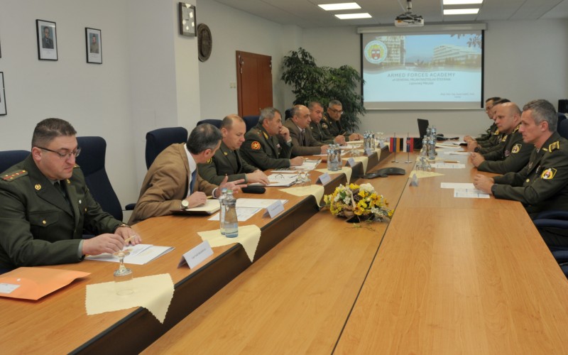 Návšteva z National Defence and Research University in Armenia, 27. - 28. 10. 2025