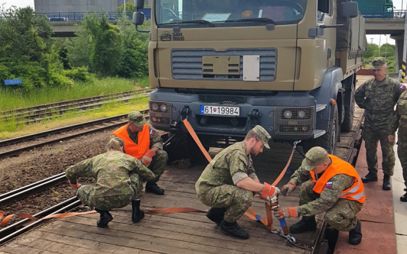 Cadets of AFA on field training at Michalovce, May 17th 2022