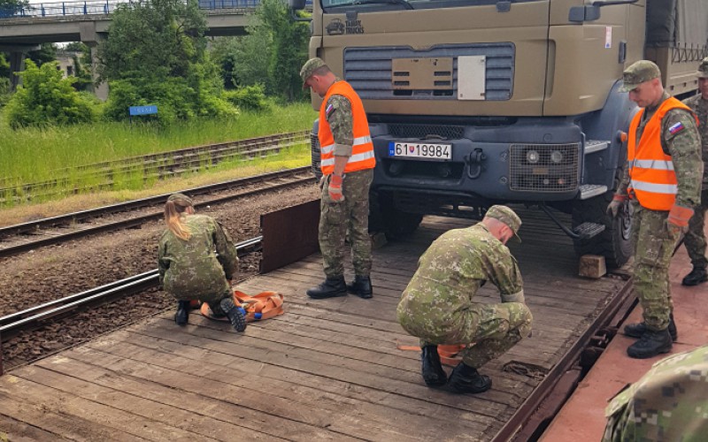 Cadets of AFA on field training at Michalovce, May 17th 2022