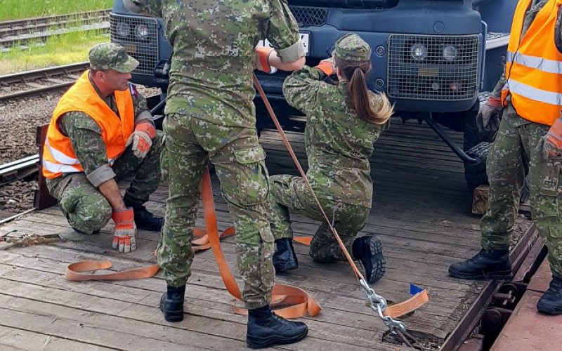 Cadets of AFA on field training at Michalovce, May 17th 2022