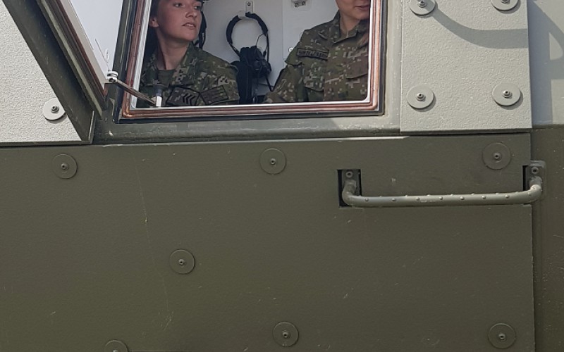 Cadets of AFA on field training at Michalovce, May 17th 2022