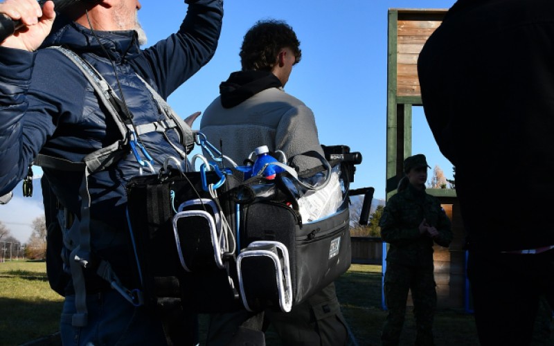 Nakrúcanie televíznej relácie Ľavou zadnou na AOS                    6. 11. 2025