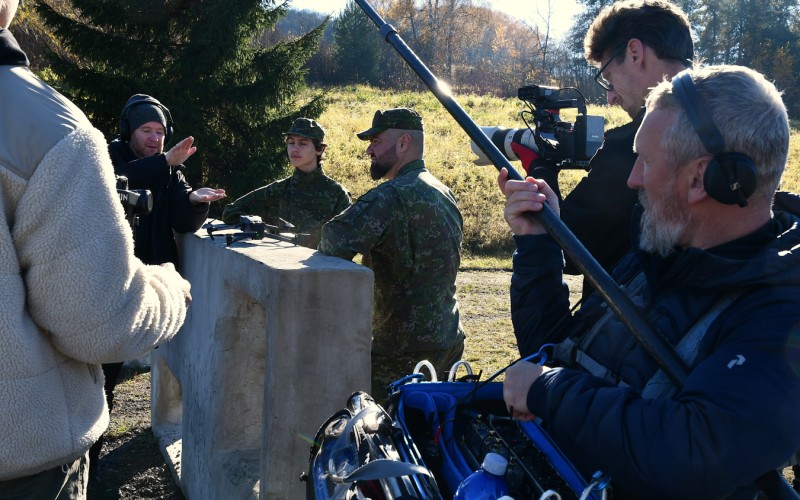 Nakrúcanie televíznej relácie Ľavou zadnou na AOS                    6. 11. 2025