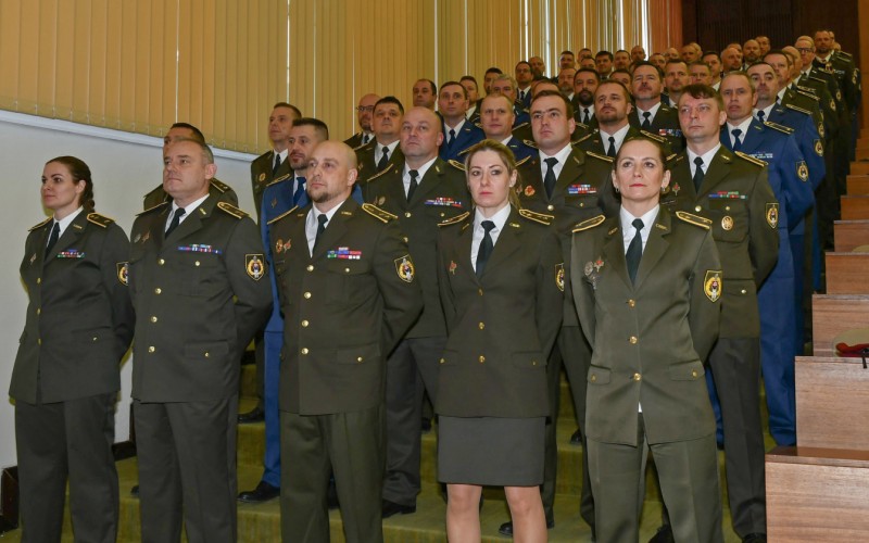 Ceremonial closing of the 23rd Advanced Command and Staff Course, December 12th 2025