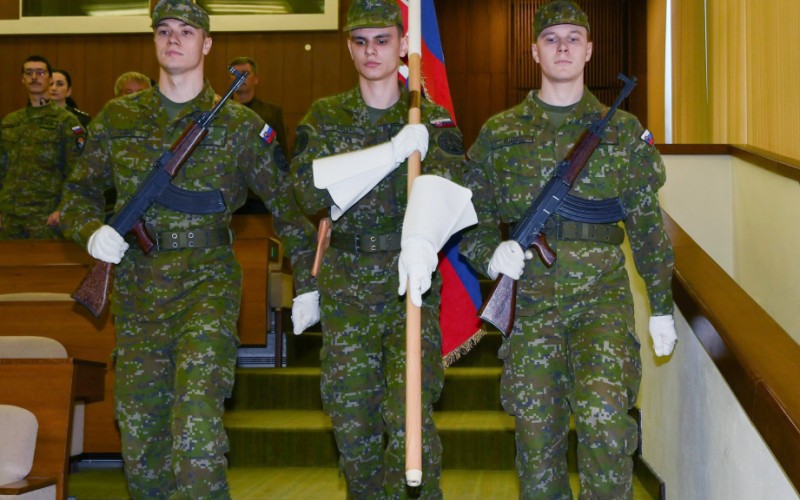 Ceremonial closing of the 23rd Advanced Command and Staff Course, December 12th 2025