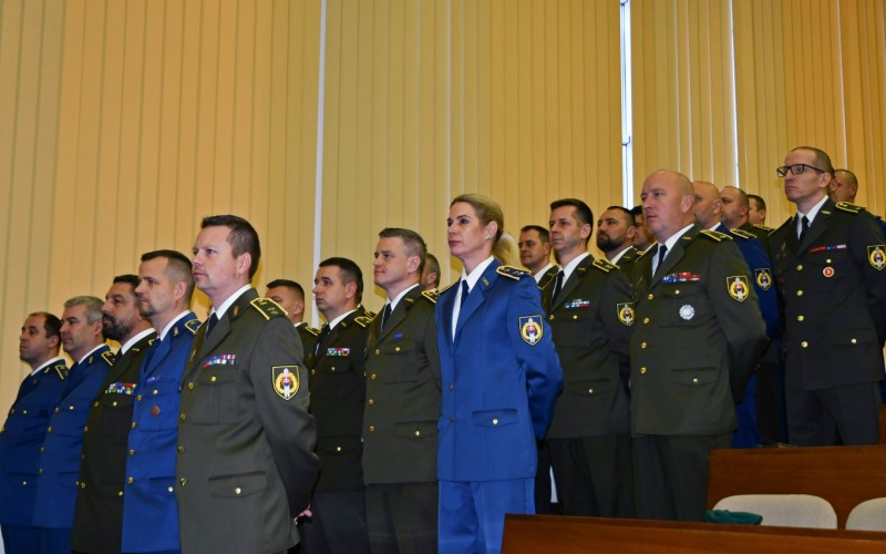 Ceremonial closing of the 23rd Advanced Command and Staff Course, December 12th 2025