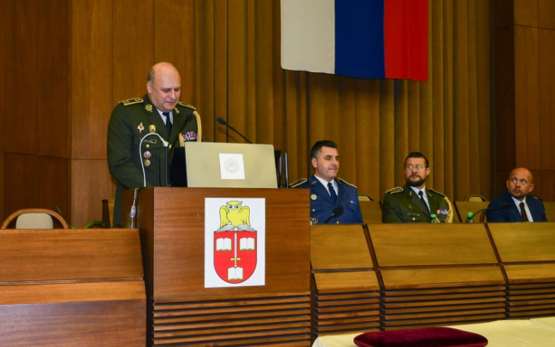 Ceremonial closing of the 23rd Advanced Command and Staff Course, December 12th 2025