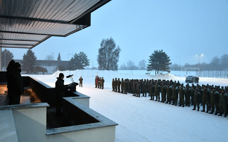 Assembly of professional soldiers and employees of SVK AFA on the occasion of the 33rd Independence Day of the Slovak Republic, January 13th 2026