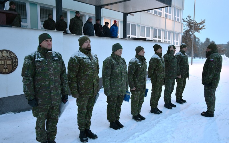 Assembly of professional soldiers and employees of SVK AFA on the occasion of the 33rd Independence Day of the Slovak Republic, January 13th 2026