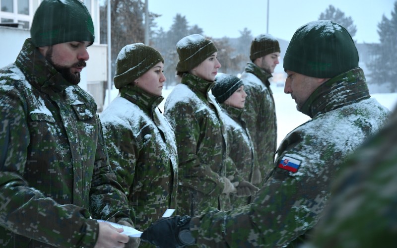 Assembly of professional soldiers and employees of SVK AFA on the occasion of the 33rd Independence Day of the Slovak Republic, January 13th 2026