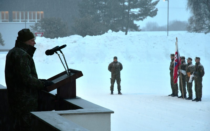 Assembly of professional soldiers and employees of SVK AFA on the occasion of the 33rd Independence Day of the Slovak Republic, January 13th 2026