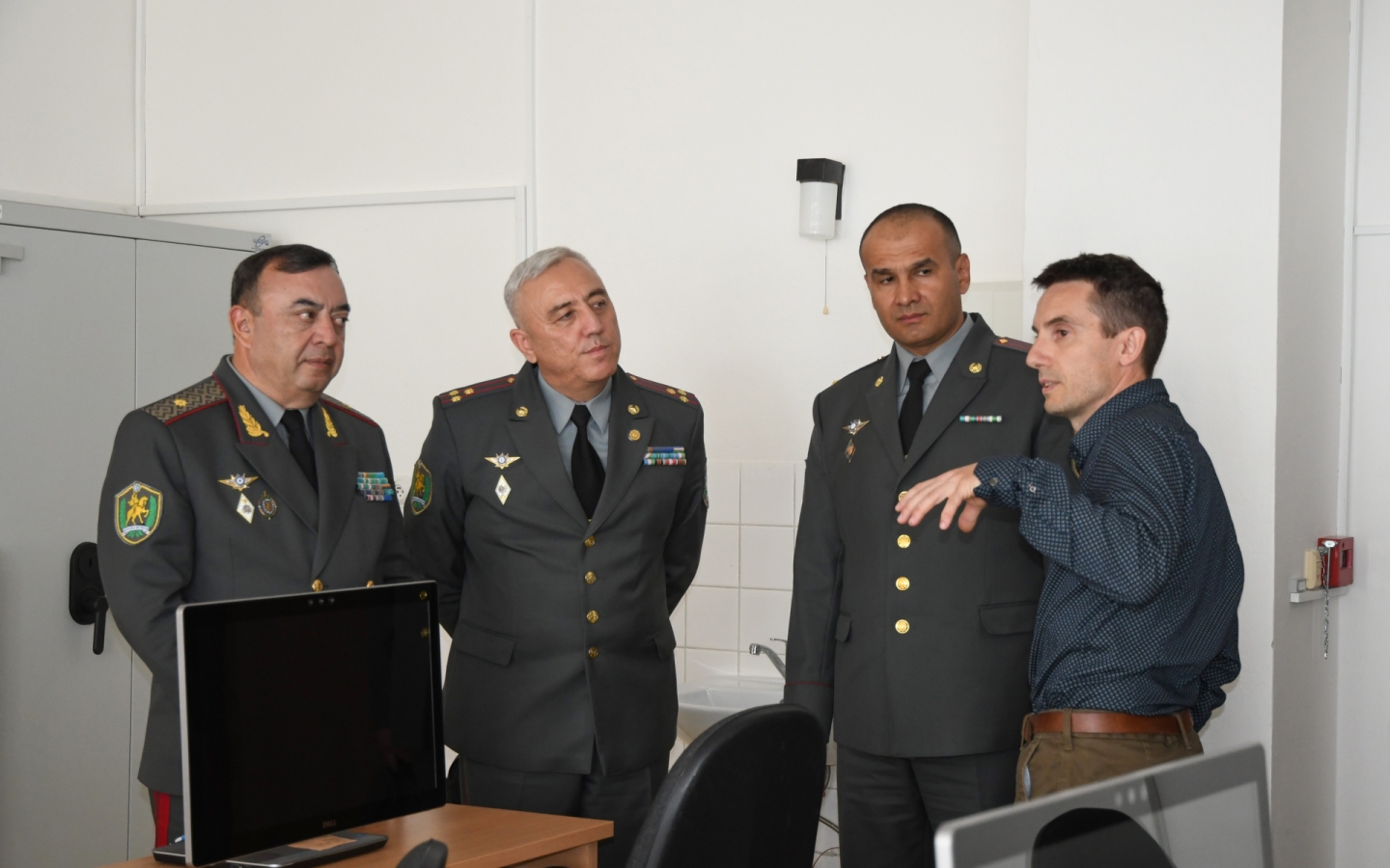 Zástupcovia Univerzity vojenskej bezpečnosti a obrany Uzbeckej republiky na AOS, 19. 05. 2026