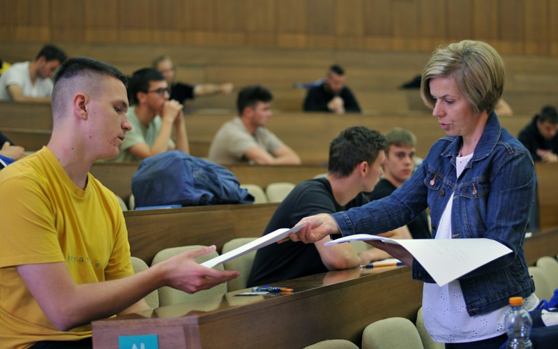 Entrance exam, May 31st - June 2nd 2022