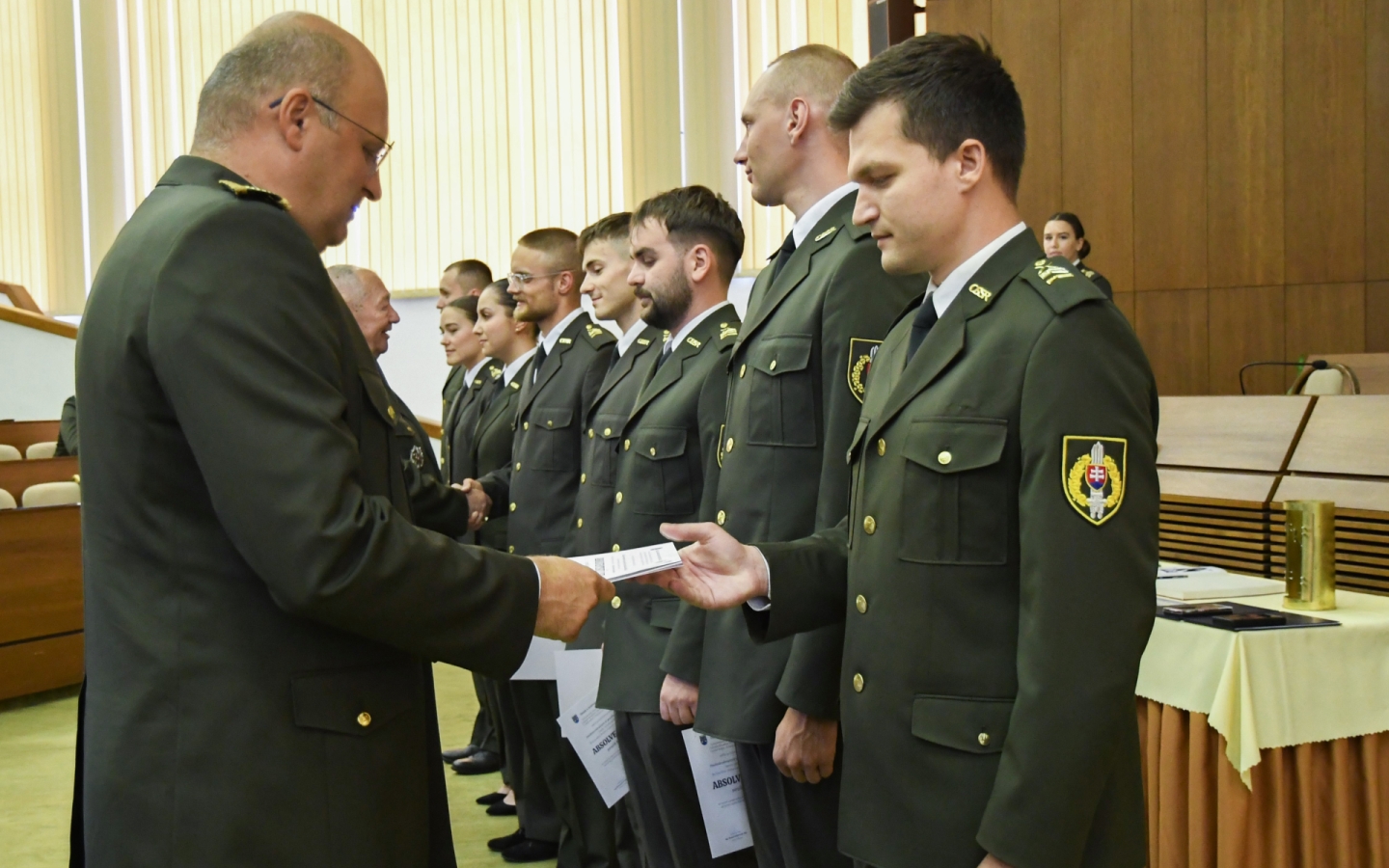 Vyradenie absolventov AOS vojenskej špecializácie G20 - delostrelcov, 29. 06. 2026