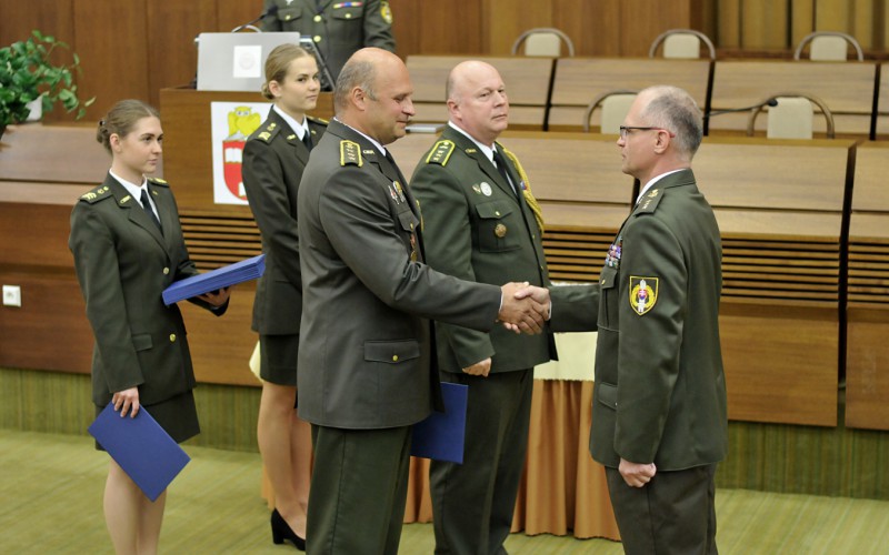 Solemn closing ceremony of  27th Junior Command and Staff Officers´Course, June 3rd 2022