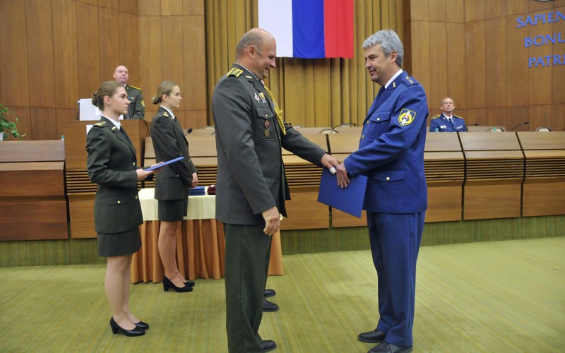 Solemn closing ceremony of  27th Junior Command and Staff Officers´Course, June 3rd 2022
