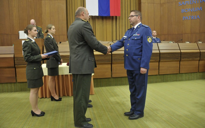 Solemn closing ceremony of  27th Junior Command and Staff Officers´Course, June 3rd 2022