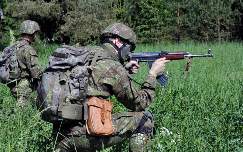 Training of 1st year cadets, June 7th 2022