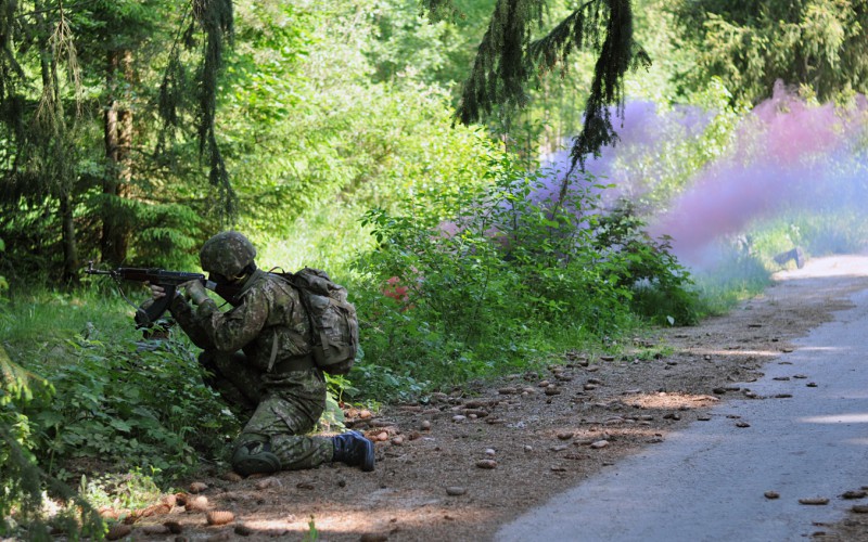 Training of 1st year cadets, June 7th 2022