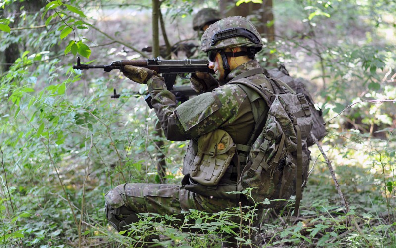 Training of 1st year cadets, June 7th 2022