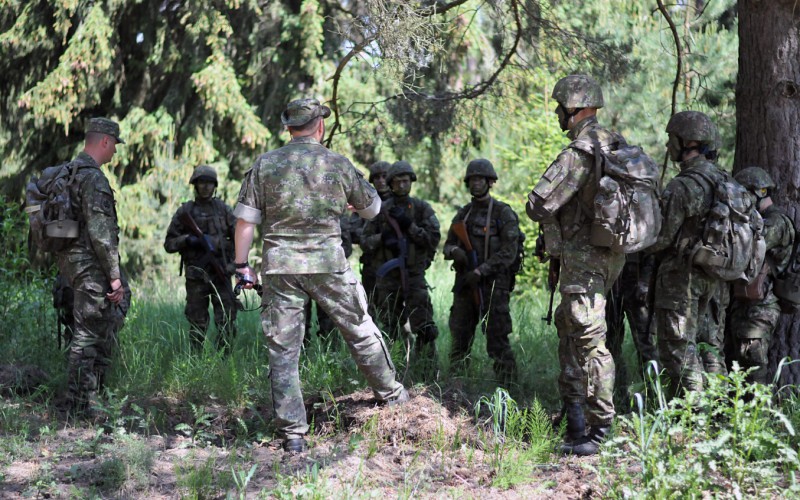 Training of 1st year cadets, June 7th 2022