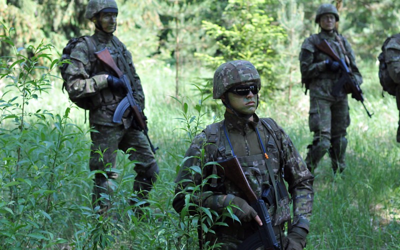 Training of 1st year cadets, June 7th 2022