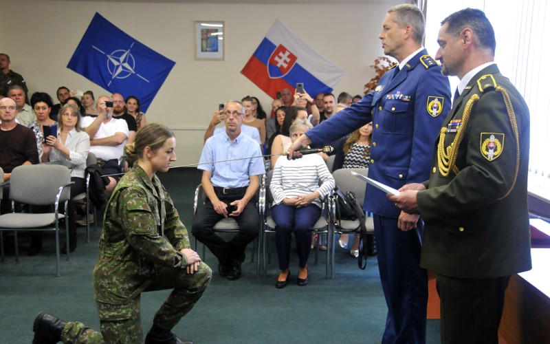 Promotion to the first officer rank – students of University Graduates Officers’ Course, June 10th 2022