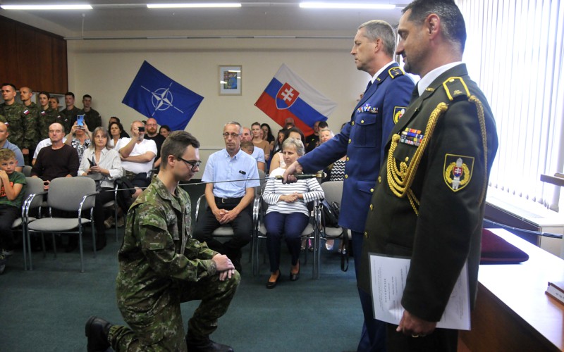 Promotion to the first officer rank – students of University Graduates Officers’ Course, June 10th 2022