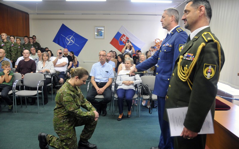 Promotion to the first officer rank – students of University Graduates Officers’ Course, June 10th 2022