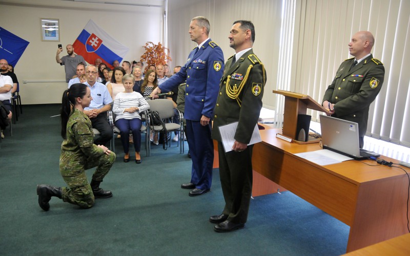 Promotion to the first officer rank – students of University Graduates Officers’ Course, June 10th 2022