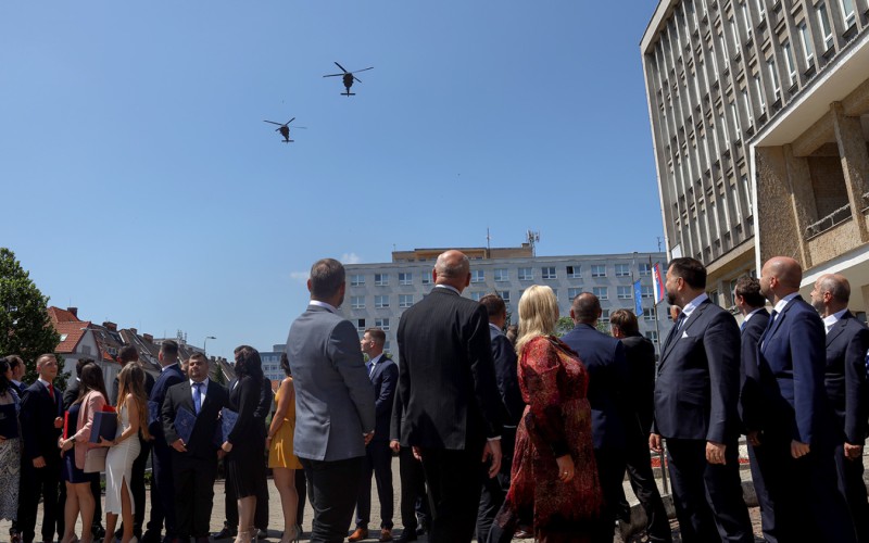 Academic graduation ceremony of AFA graduates at Technical University of Kosice, May 10th 2022