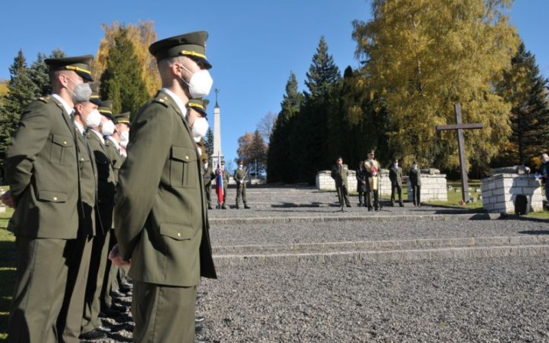 Pietna spomienka za padlých vojakov - Háj Nicovô, 28. 10. 2021