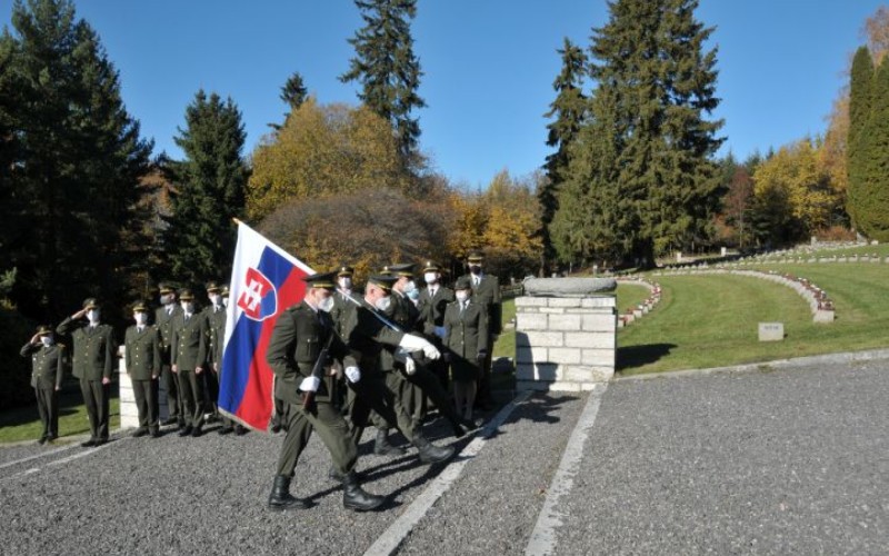 Pietna spomienka za padlých vojakov - Háj Nicovô, 28. 10. 2021