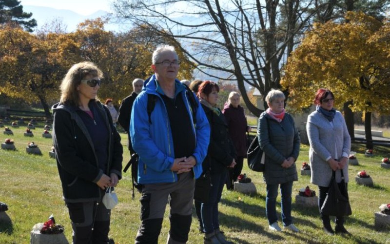Pietna spomienka za padlých vojakov - Háj Nicovô, 28. 10. 2021