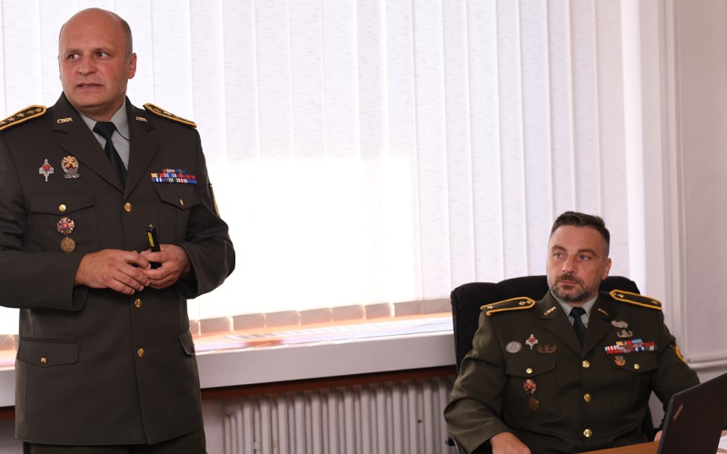 Visit from the Training Command and Application School of the Army – Italy, July 13th 2022