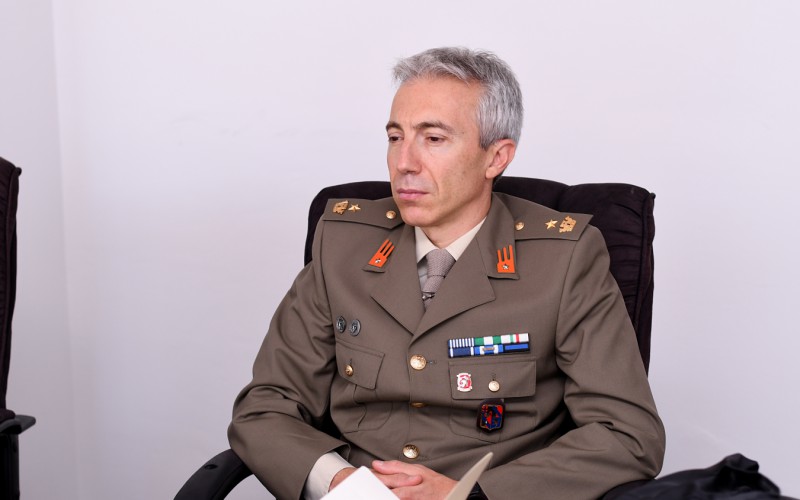 Visit from the Training Command and Application School of the Army – Italy, July 13th 2022