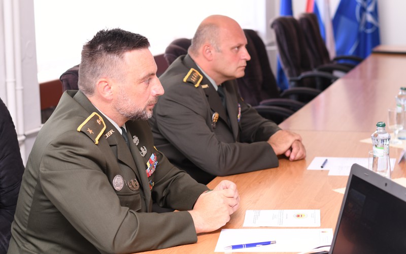 Visit from the Training Command and Application School of the Army – Italy, July 13th 2022