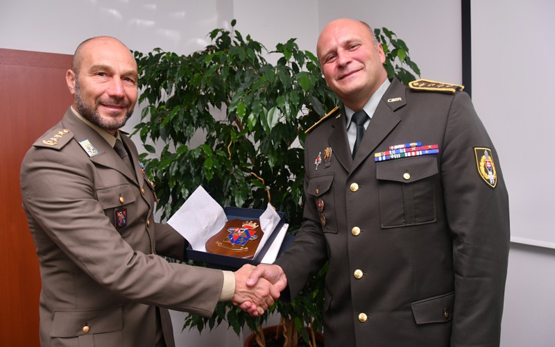 Visit from the Training Command and Application School of the Army – Italy, July 13th 2022