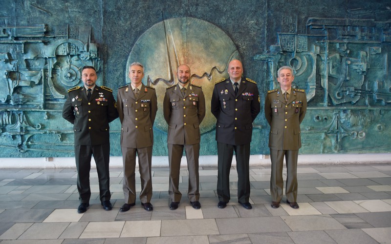 Visit from the Training Command and Application School of the Army – Italy, July 13th 2022