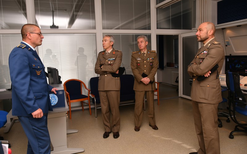 Visit from the Training Command and Application School of the Army – Italy, July 13th 2022