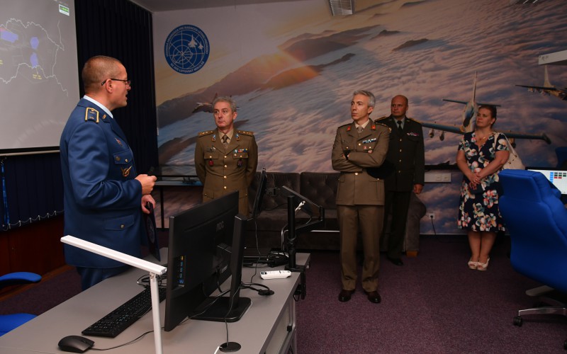 Visit from the Training Command and Application School of the Army – Italy, July 13th 2022